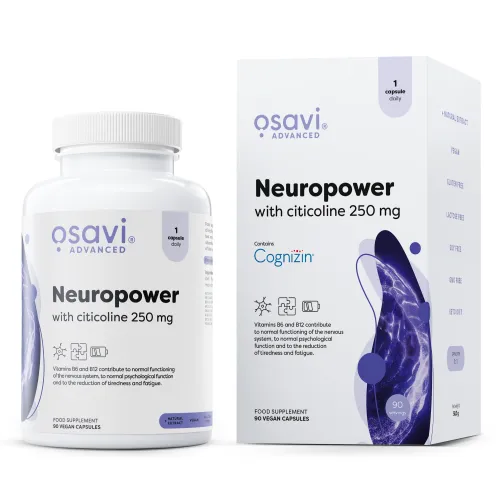 Neuropower with Citicoline 250mg 90 vegan kapsler