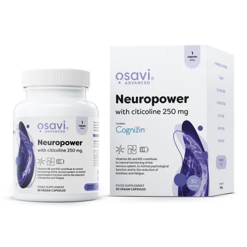 Neuropower with Citicoline 250mg 30 vegan kapsler