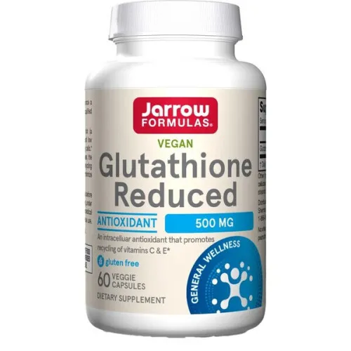 Glutathione Reduced 500mg, 60 vkapsler