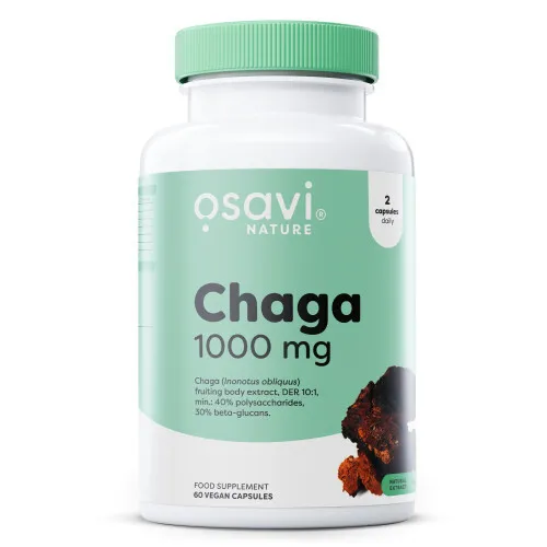 Chaga 1000mg 60 vegan kapsler