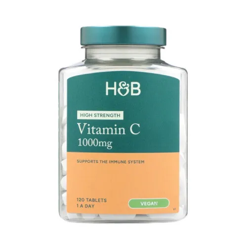 Højt doserede Vitamin C 1000mg, 120 tabletter