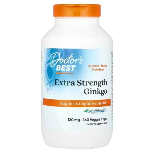 Extra Strength Ginkgo 120mg, 360 vkapsler