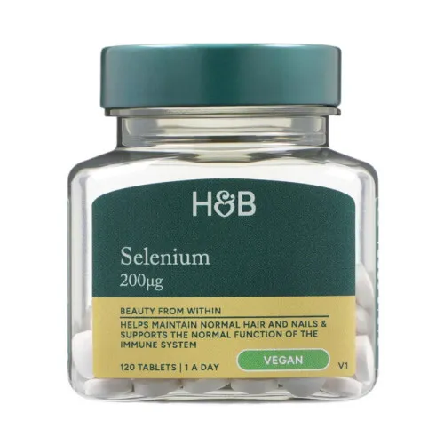 Selenium 200mcg, 120 tabletter