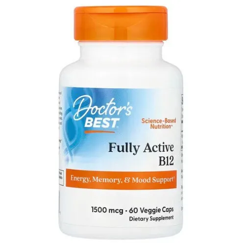 Fully Active B12 1500mcg, 60 vkapsler