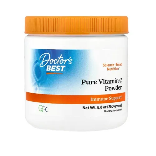 Pure Vitamin C pulver med Quali-C, 250g