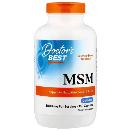 MSM med OptiMSM 3000mg, 360 kapsler