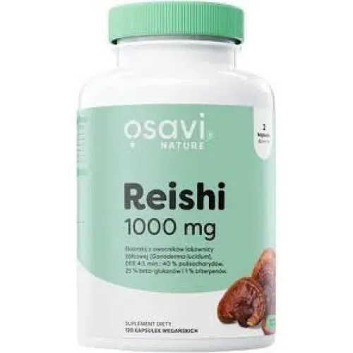 Osavi Reishi (120 veganske kapsler)