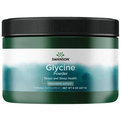 Swanson Glycin pulver, 227 gram