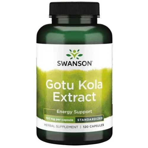 Swanson Gotu Kola Extrakt, 100 mg, 120 kapslar
