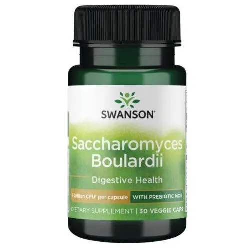 Swanson Saccharomyces Boulardii, 30 kapslar