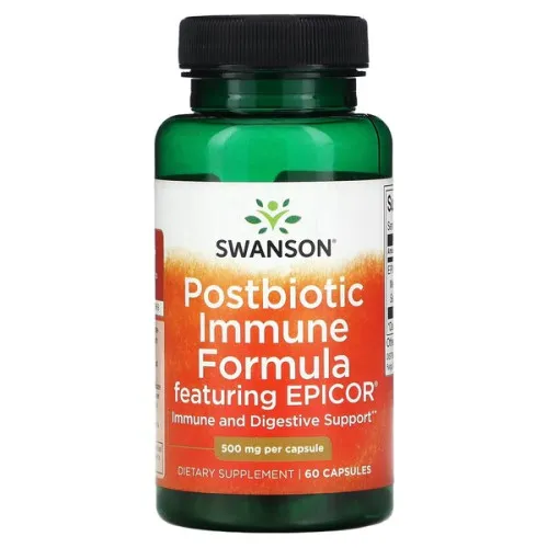 Swanson Postbiotic Immun Formula med EPICOR, 60 kapslar