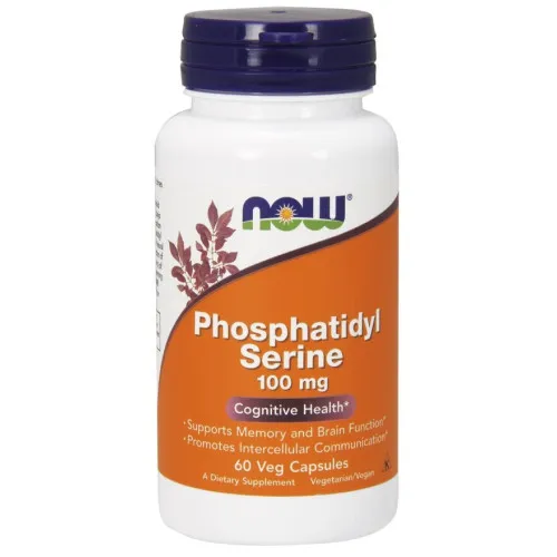 Now Foods Phosphatidyl Serin 100 mg, 60 kapslar