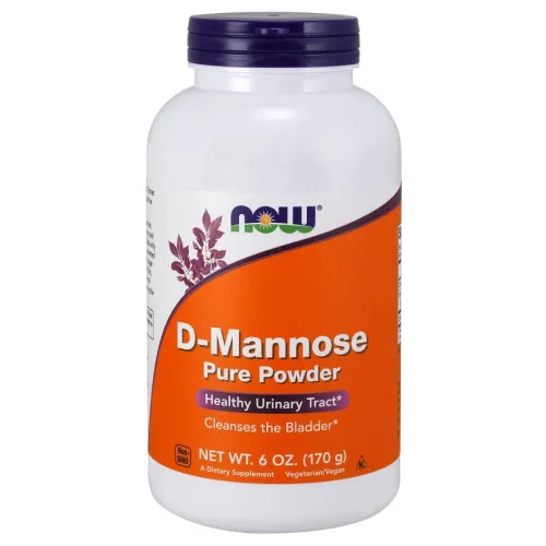 Now Foods D-Mannose pulver, 170 gram