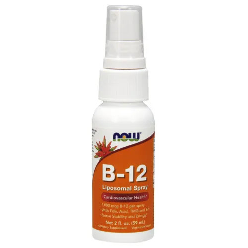 Now Foods Vitamin B-12, Liposomal Spray, 59 ml