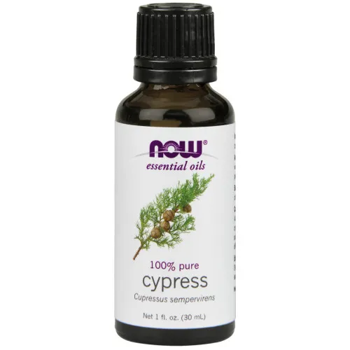 Now Foods Eterisk Olja, Cypressolja, 30 ml