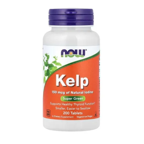 Now Foods Kelp, 150 mcg, 200 tabletter