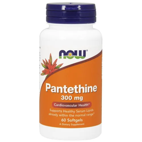 Now Foods Pantetin, 300 mg, 60 kapslar