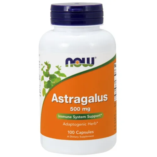 Now Foods Astragalus, 500 mg, 100 kapslar