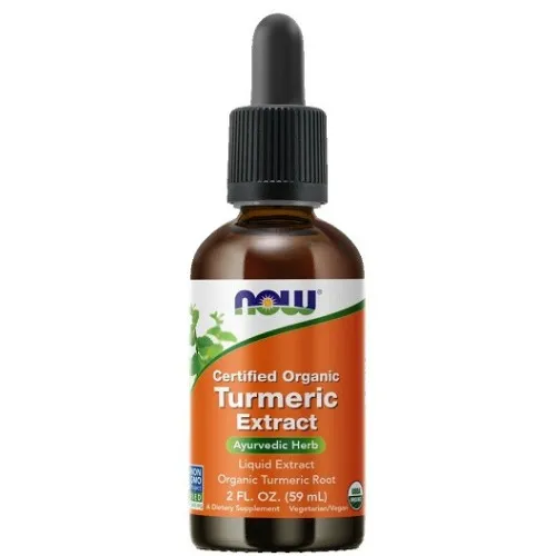 Now Foods Gurkmeja Extrakt Flytande, 59 ml