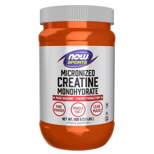 Now Foods Mikroniserat Kreatin Monohydrat, 500 gram