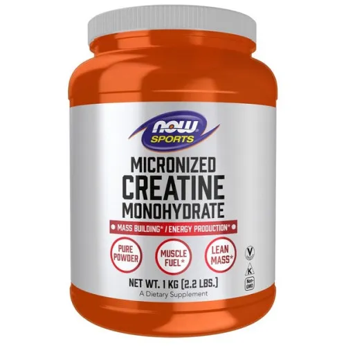 Now Foods Mikroniserat Kreatin Monohydrat, 1000 gram