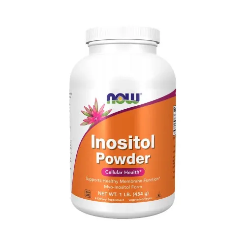 Now Foods Inositol pulver, 454 gram