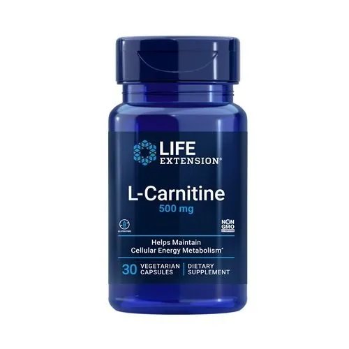 Life Extension L-Karnitin, 500 mg, 30 kapslar