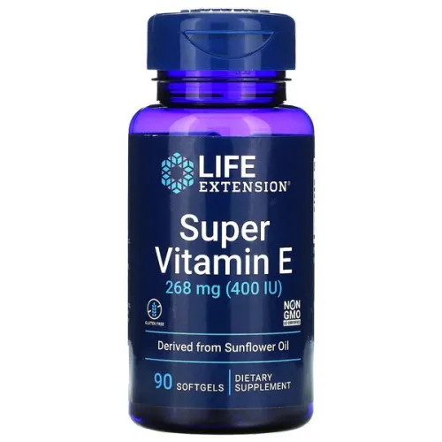 Life Extension Super Vitamin E, 268 mg, 90 kapslar