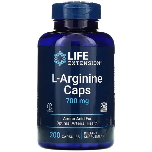 Life Extension L-Arginin, 700 mg, 200 kapslar