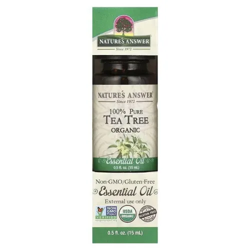 Nature's Answer 100% Ren Tea Tree Eterisk Olja, 15 ml