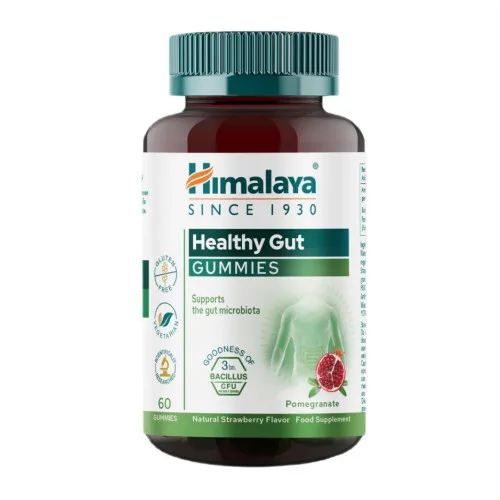 Himalaya Hälsosam Tarm Gummies, Naturlig Jordgubb, 60 gummies