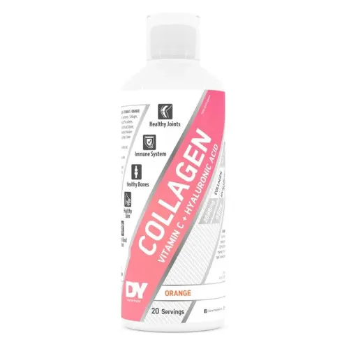 Dorian Yates Flytande Kollagen + Vitamin C + Hyaluronsyra, 500 ml
