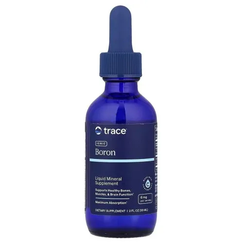 Trace Minerals Jonisk Bor, 6 mg, 59 ml
