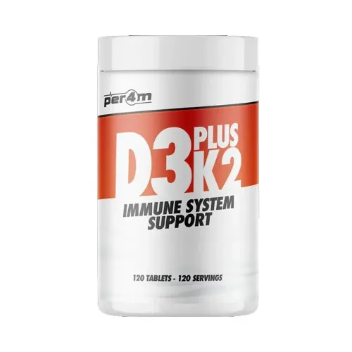 Per4m D3 + K2, 120 tabletter