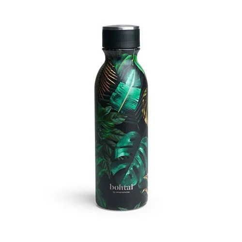 Smartshake Bohtal Isolerad Flaska, Jungle, 600 ml