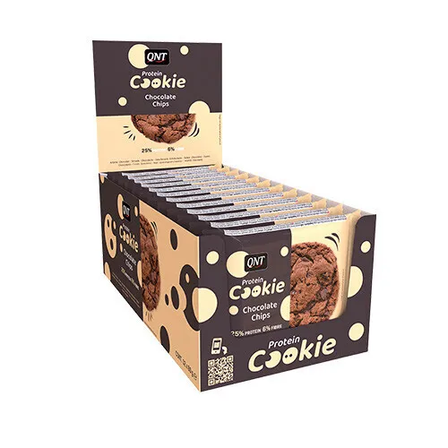 QNT Protein Cookie, 12 x 60 g, 720 gram
