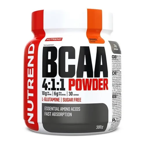 Nutrend BCAA 4:1:1 pulver, Apelsin, 300 gram