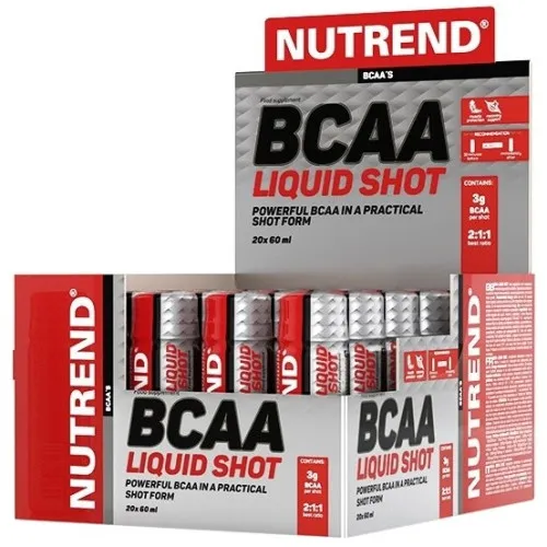 Nutrend BCAA Liquid Shot, 20 x 60 ml