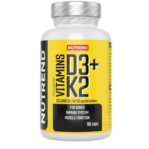 Nutrend Vitamin D3 + K2, 90 kapslar