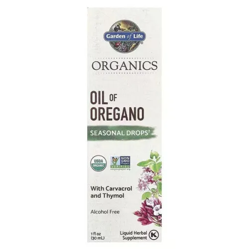 Garden of Life Oreganoolja, 30 ml