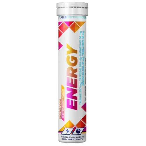 Allnutrition Energy, Multifruit, 20 brustabletter