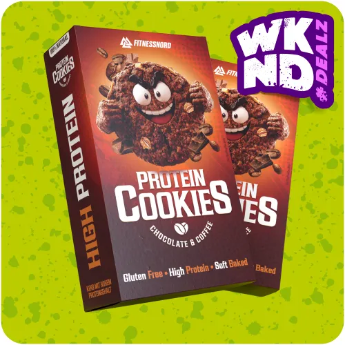 Chokolade Protein Cookies med kaffe - BUY 2 GET 1 FREE