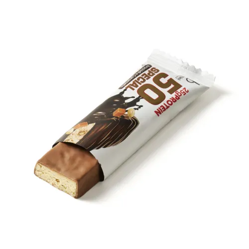 Bar med 25g protein og 4 gram kreatin (50 g) - Peanut karamel