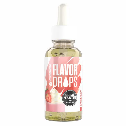 Fitnessnord Smagsdråber (50 ml) - Strawberry Milkshake