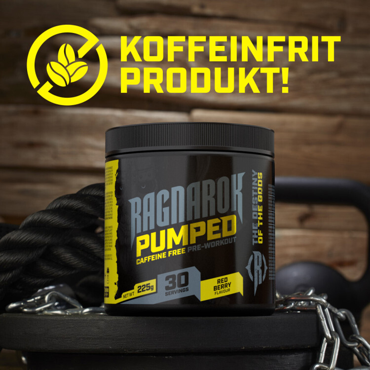 Pumped koffeinfri pre-workout (30 portioner)
