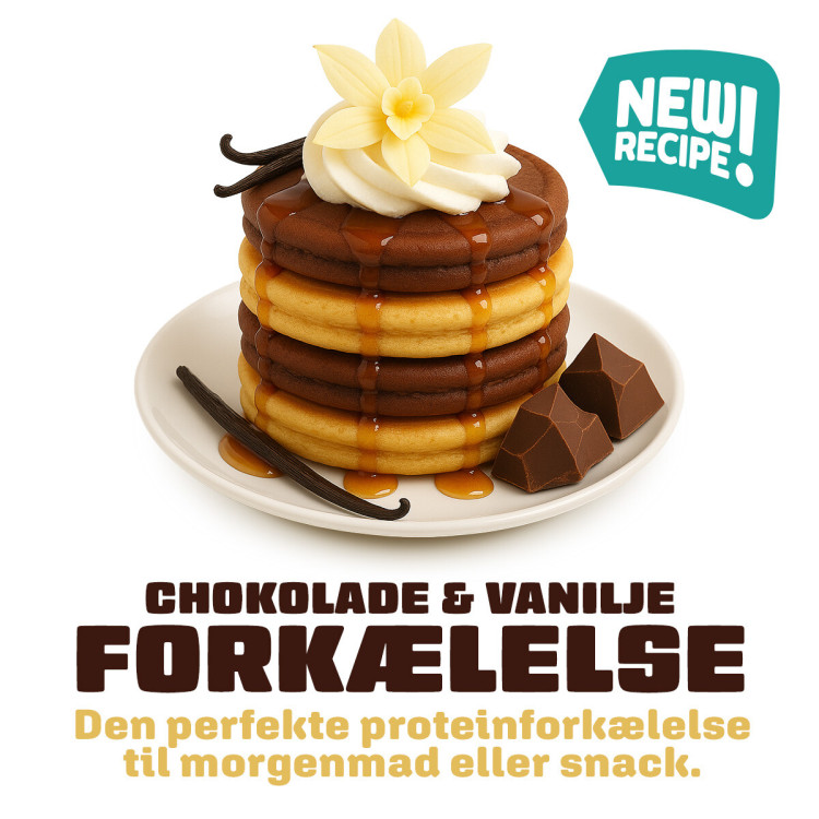 Proteinpandekage- og vaffelblanding (400 g)