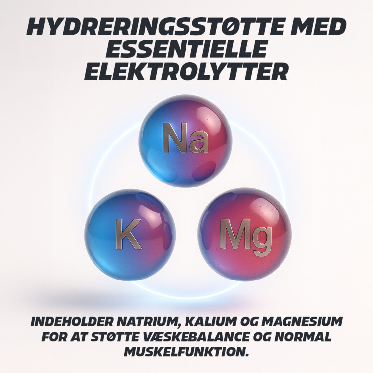 Fitnessnord Kreatin+ Elektrolytter (360 g) - Wildberry