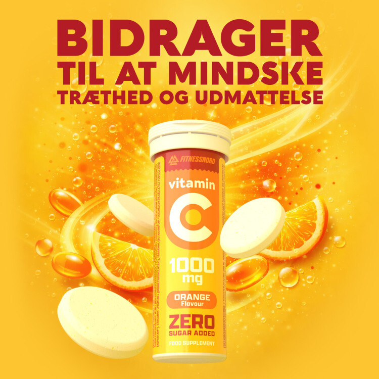 Vitamin C 1000 mg Brusetabletter (10 tabs)