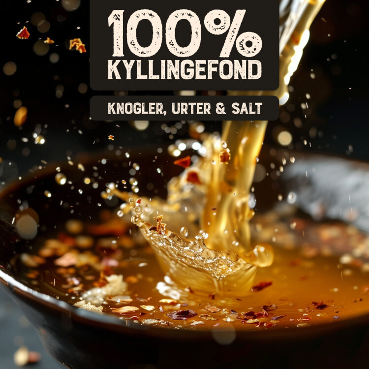 Kyllingefond økologisk og langtidssimret (350 ml)