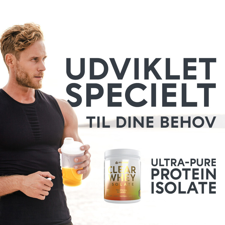 Clear whey valleproteinisolat (500 g)